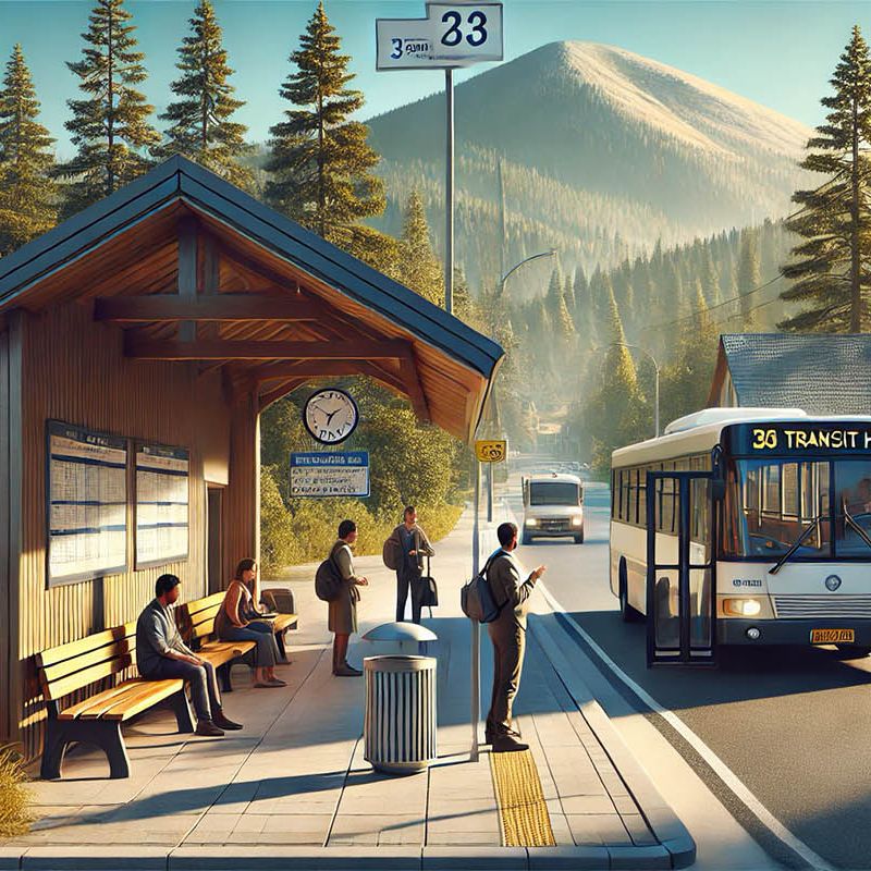 Bus Stops & Transit Hubs